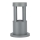 LED spoljna lampa LED/10W/230V 25cm 3000K IP65 siva