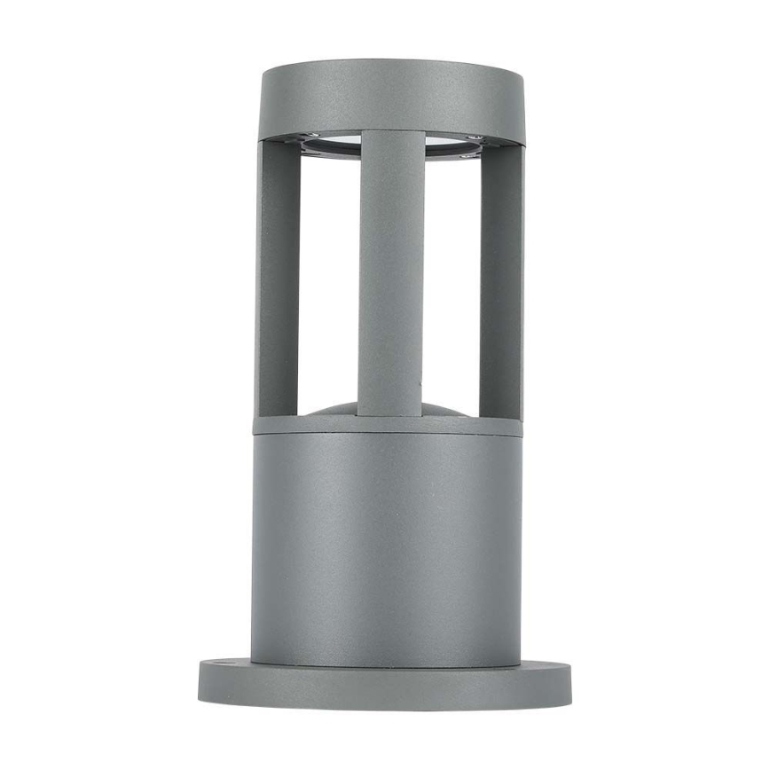 LED spoljna lampa LED/10W/230V 25cm 3000K IP65 siva