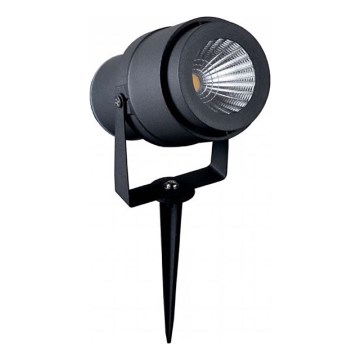 LED spoljna lampa LED/12W/100-240V IP65 3000K siva