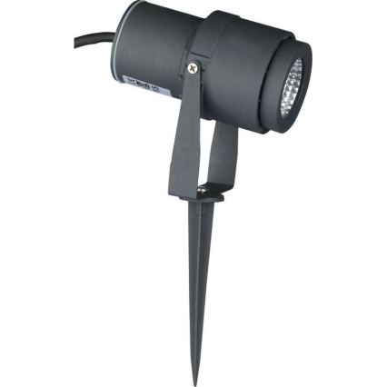 LED spoljna lampa LED/12W/100-240V IP65 3000K siva