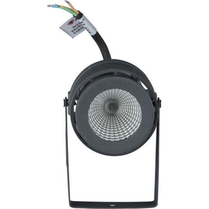 LED spoljna lampa LED/12W/100-240V IP65 3000K siva