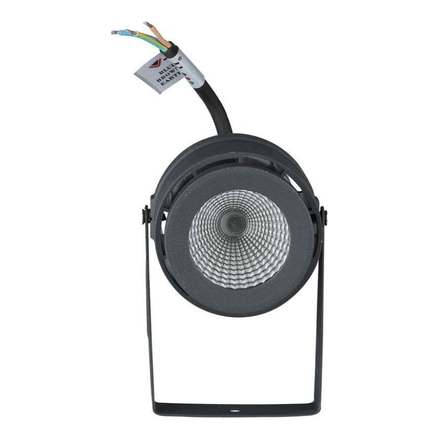 LED spoljna lampa LED/12W/100-240V IP65 3000K siva