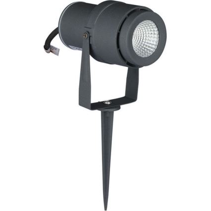LED spoljna lampa LED/12W/100-240V IP65 3000K siva