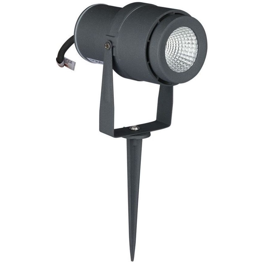 LED spoljna lampa LED/12W/100-240V IP65 3000K siva
