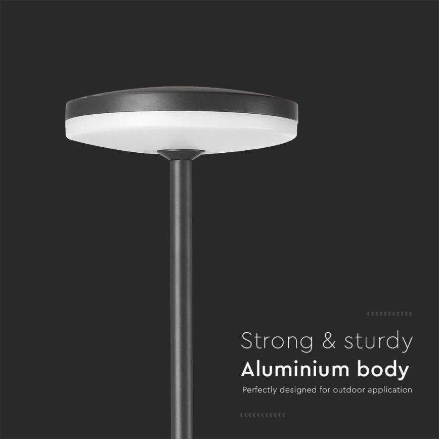 LED spoljna lampa LED/12W/230V 4000K IP65 antracit