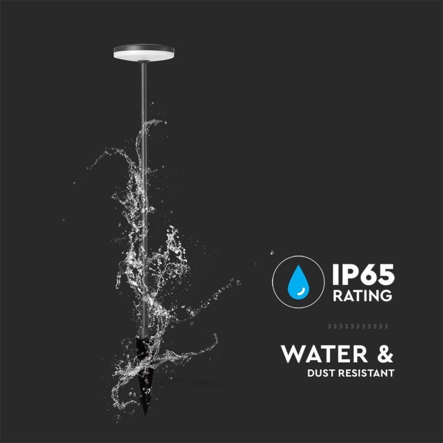 LED spoljna lampa LED/12W/230V 4000K IP65 antracit