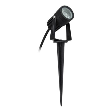 LED spoljna svetiljka 3W/230V, 2800 K, IP67, crna