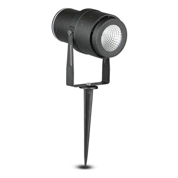 LED Spoljna svetiljka LED/12W/100-240V IP65 4000K crna