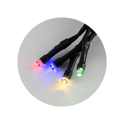 LED  spoljni lanac 10,8m 100xLED/2 funkcije 10,8m IP44 višebojno