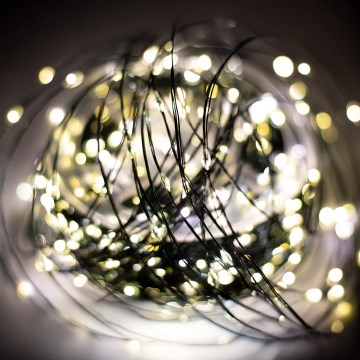 LED spoljni lanac 1500xLED/230V 8 funkcija 153 m IP44 topla bela + daljinski upravljač