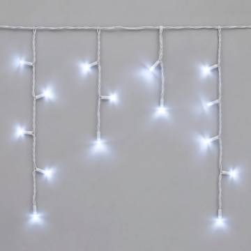 LED spoljni lanac 50xLED/3x0,4m IP44 hladna bela