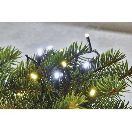 LED spoljni lanac 80xLED/2 funkcije 13m IP44 toplo/hladno belo