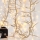 LED spoljni lanac CLUSTER 1152xLED/8 funkcija 12 m IP44 toplo bela