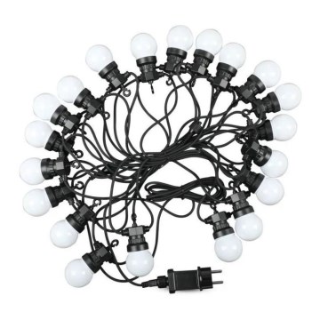 LED spoljni lanac STRING 10m 20xLED/0,5W/24/230V 3000K IP44