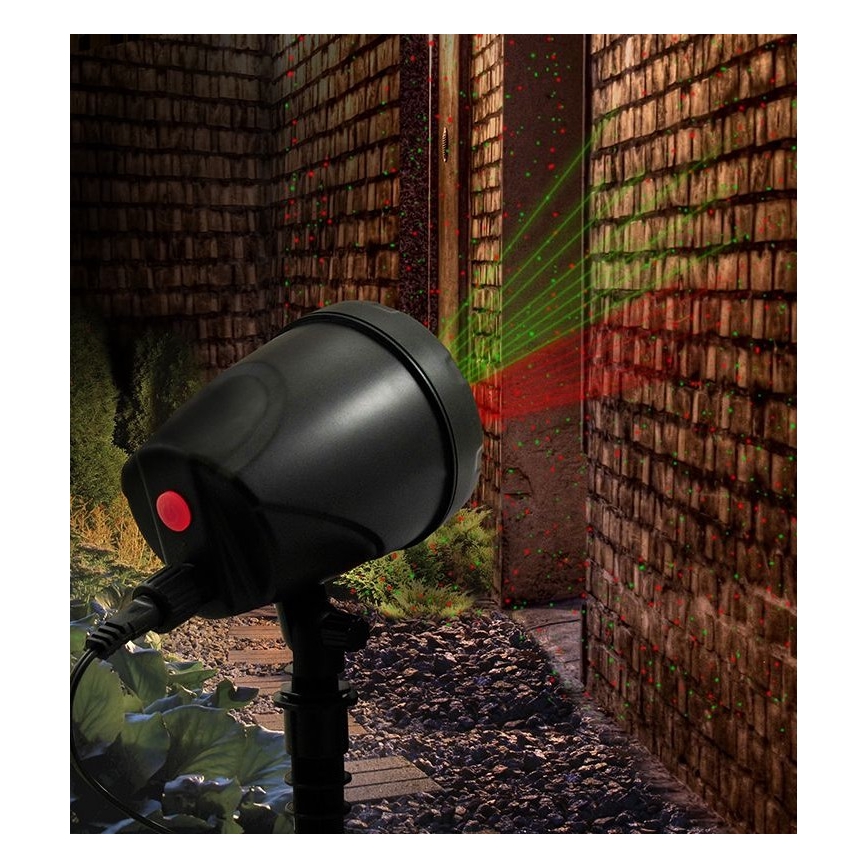 LED spoljni laserski projektor LED/5W/230V IP44
