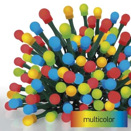 LED spoljni niz, 80 LED, 8 režima, 13 m, višebojni, IP44