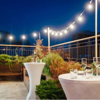 LED spoljni niz STRING 5m 10xLED/0,5W/230V IP44 3000K