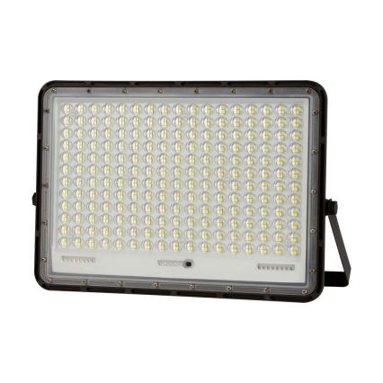 LED spoljašnji solarni reflektor LED/30W/3,2V 6400K, crni, IP65, 20000 mAh + daljinski upravljač