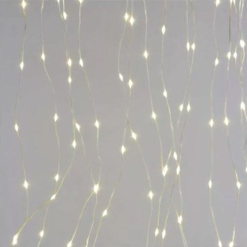 LED spoljni svetleći lanac 300xLED/8 funkcija, 5,9 m, IP44, topla bela