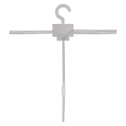 LED spoljni svetleći lanac 300xLED/8 funkcija, 5,9 m, IP44, topla bela