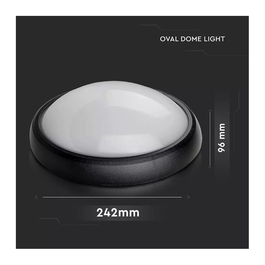 LED spoljno plafonsko svetlo LED/12W/230V IP54