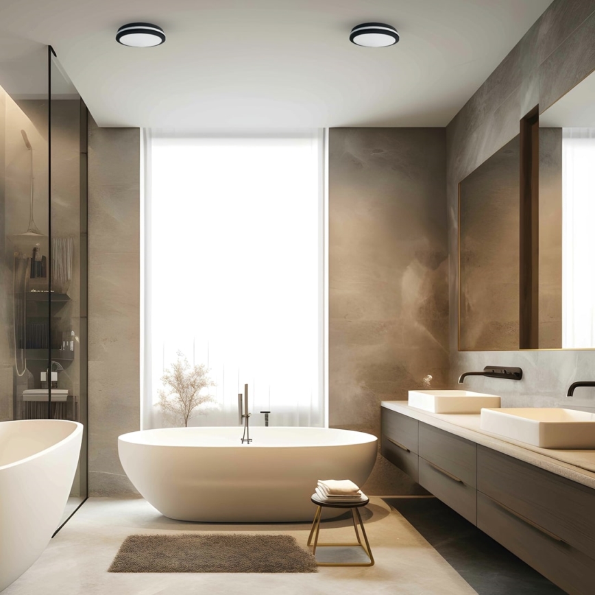 LED spoljno plafonsko svetlo MARLON LED/18W/230V 4000K IP54 crna