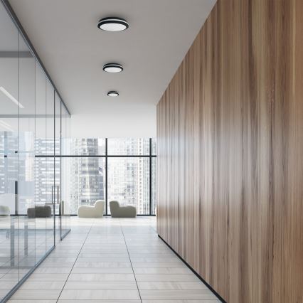 LED spoljno plafonsko svetlo MARLON LED/36W/230V 4000K IP54 crna