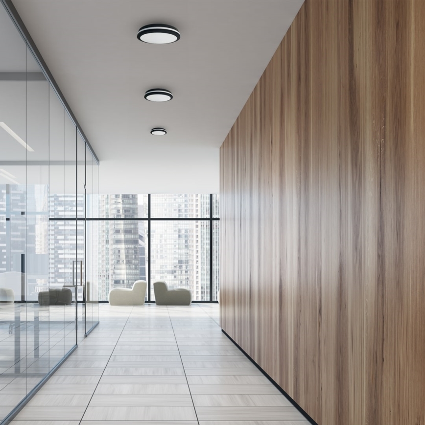 LED spoljno plafonsko svetlo MARLON LED/36W/230V 4000K IP54 crna