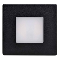 LED spoljno stepenišno svetlo LED/1,7W/230V 3000/4000/6000K IP54 crna