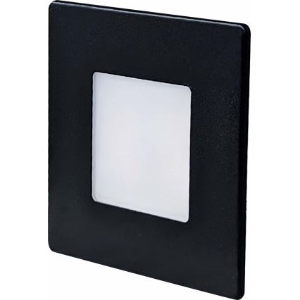 LED spoljno stepenišno svetlo LED/1,7W/230V 3000/4000/6000K IP54 crna