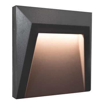 LED spoljno svetlo za stepenište HOLDEN LED/1W/230V IP65 antracit