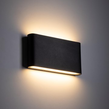 LED spoljno zidno svetlo ARWENA 2xLED/6W/230V IP54 crno
