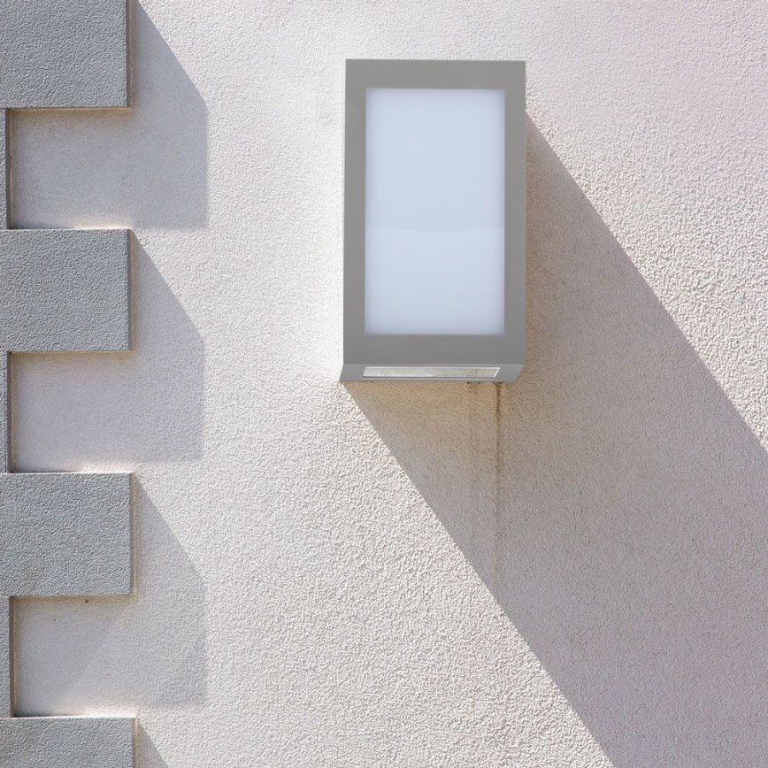 LED spoljno zidno svetlo LED/12W/230V 3000K IP65 sivo