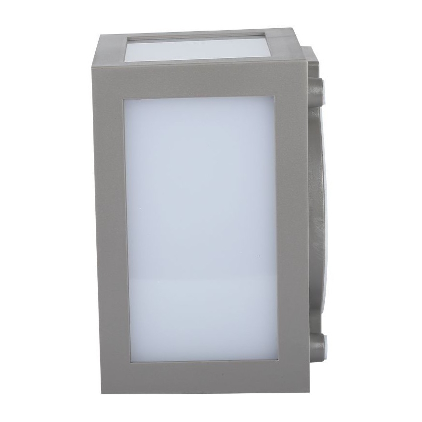 LED spoljno zidno svetlo LED/12W/230V 3000K IP65 sivo