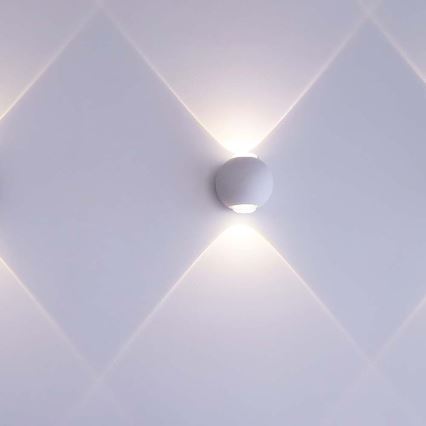LED spoljno zidno svetlo LED/2W/230V 3000K IP54 belo
