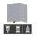 LED Spoljno zidno svetlo LED/5W/230V 4000K IP65 sivo