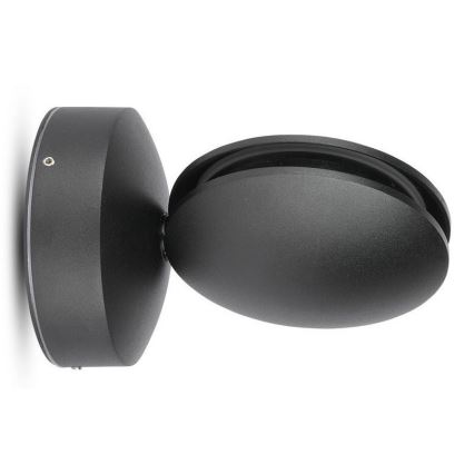 LED spoljašnje zidno fleksibilno svetlo LED/7W/230V 4000K IP65 crna