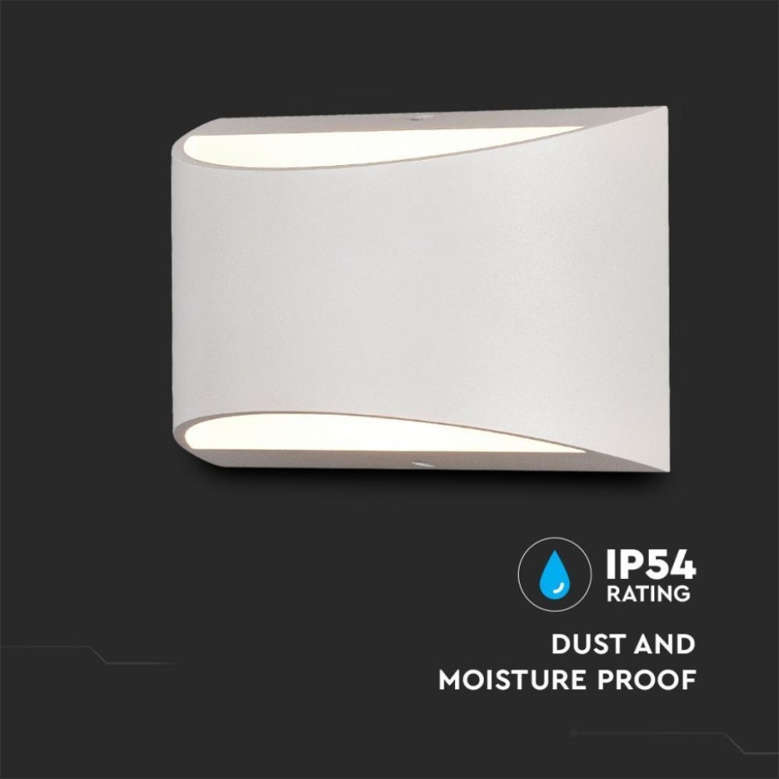 LED spoljno zidno svetlo LED/9W/230V 4000K IP54 belo