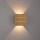 LED spoljno zidno svetlo LUXLINE LED/6W/230V 3000K IP54 hrast