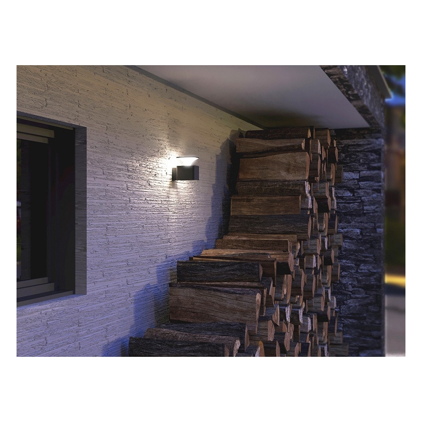 LED spoljno zidno svetlo ORNELA LED/6W/230V 3000K IP54 antracit