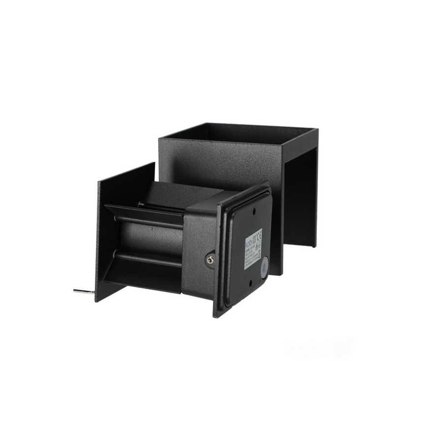 LED spoljno zidno svetlo QUERK 2xLED/3W/230V 3000K IP54 crna