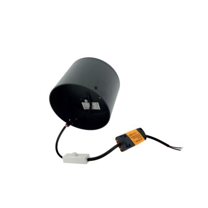 LED spot svetiljka 10W/230V, 3000/4000/6400K, prečnik 12 cm, crna