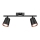 LED spot svetiljka 2xLED/5W/230V 4000K crna