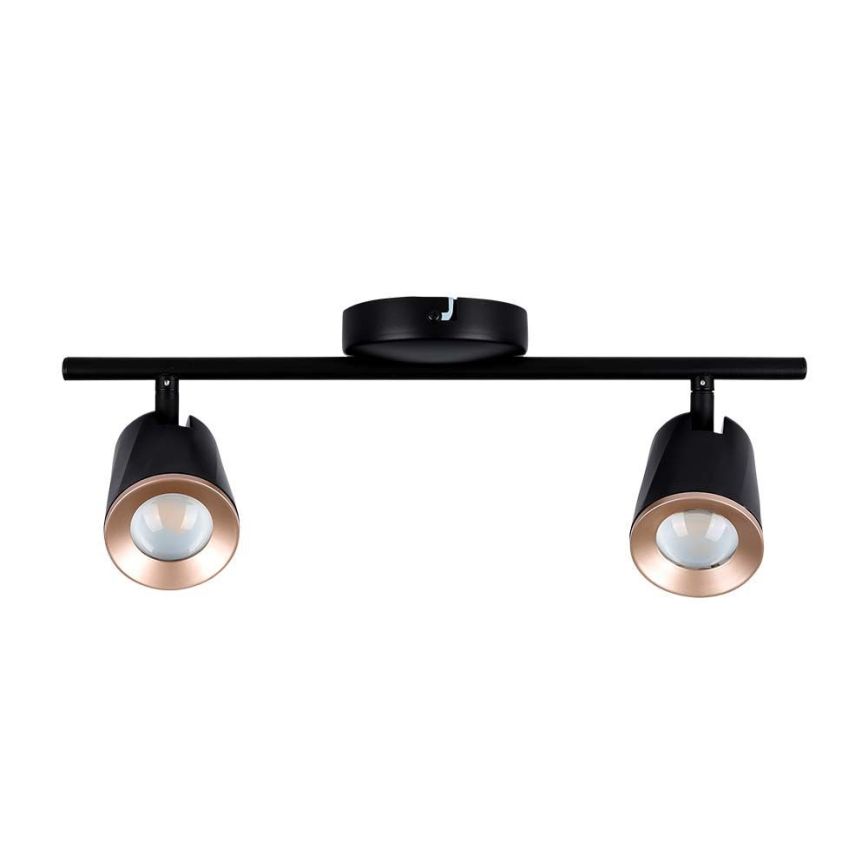 LED spot svetiljka 2xLED/5W/230V 4000K crna