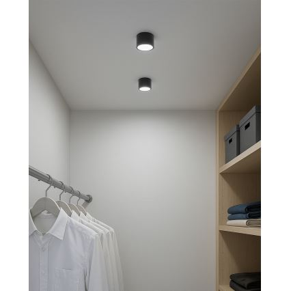 LED spot svetiljka 5W/230V 3000/4000/6400K, prečnik 7,5 cm, crna