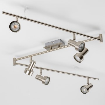 LED spot svetiljka 6xGU10/4,7W/230V mat hrom