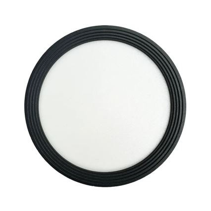 LED spot svetiljka LED/17W/230V 4000K, prečnik 15 cm, crna