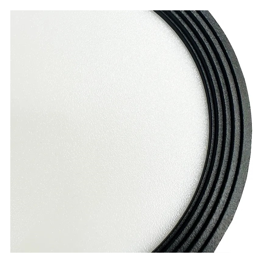 LED spot svetiljka LED/17W/230V 4000K, prečnik 15 cm, crna