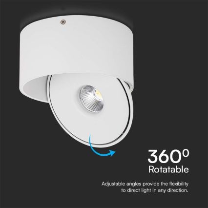 LED fleksibilno spot svetlo LED/20W/230V 3000/4000/6400K CRI 90 belo