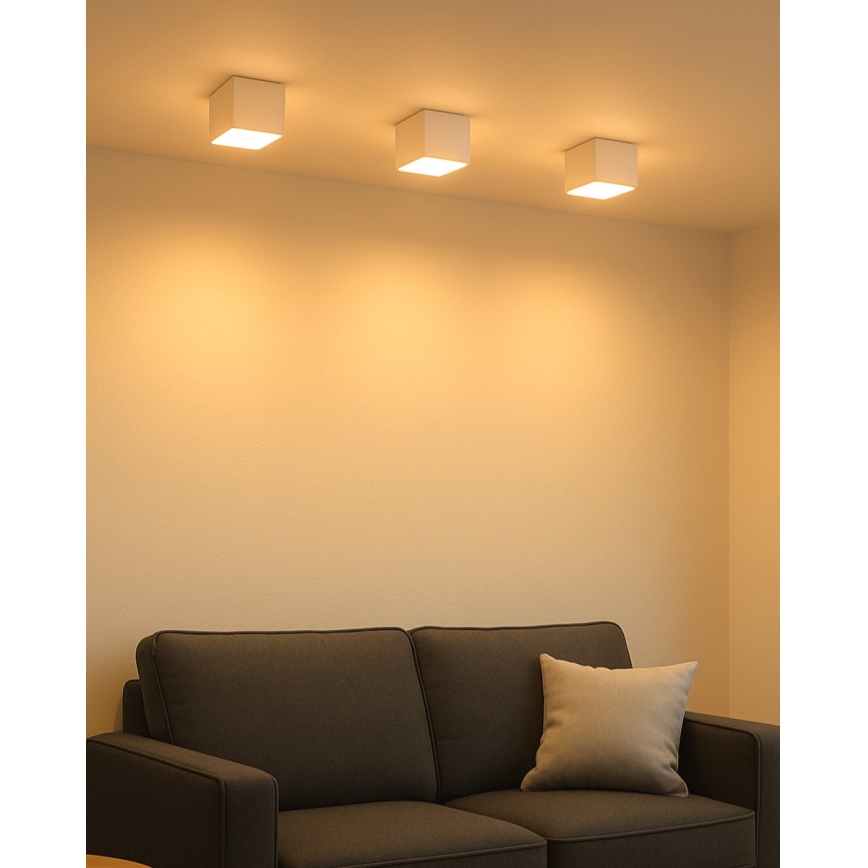 LED spot svetiljka LED/5W/230V 3000/4000/6400K 7,5x7,5 cm bela